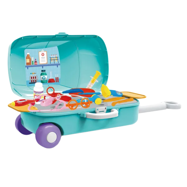 Vali ô tô bác sĩ 18pcs LH16880536 C404 (Xanh dương)