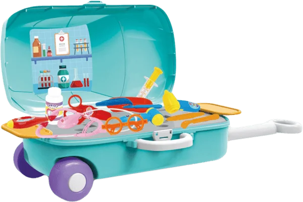 Vali ô tô bác sĩ 18pcs LH16880536 C404 (Xanh dương)