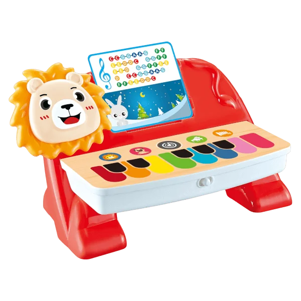 Đàn piano cảm ứng thông minh có nhạc đèn và âm thanh động vật LH16880530 C404 (Xanh dương)