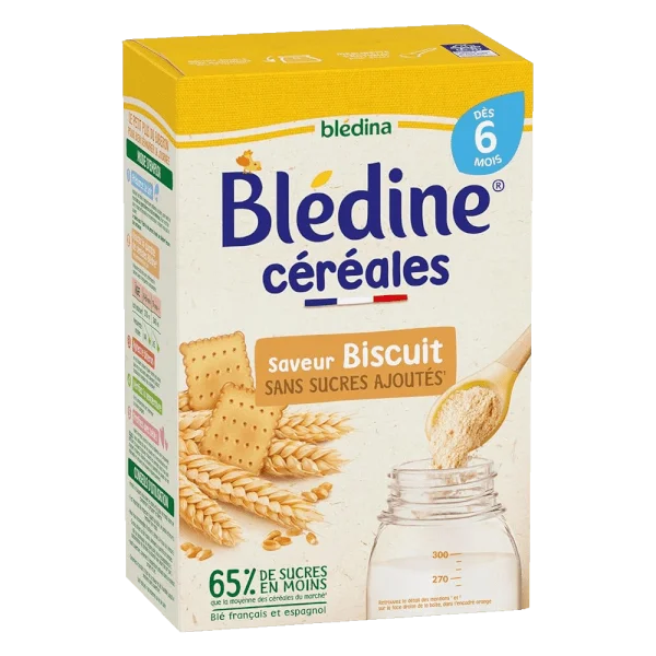 Bột lắc sữa Bledina vị bánh quy 400g (cho bé từ 6 tháng tuổi)