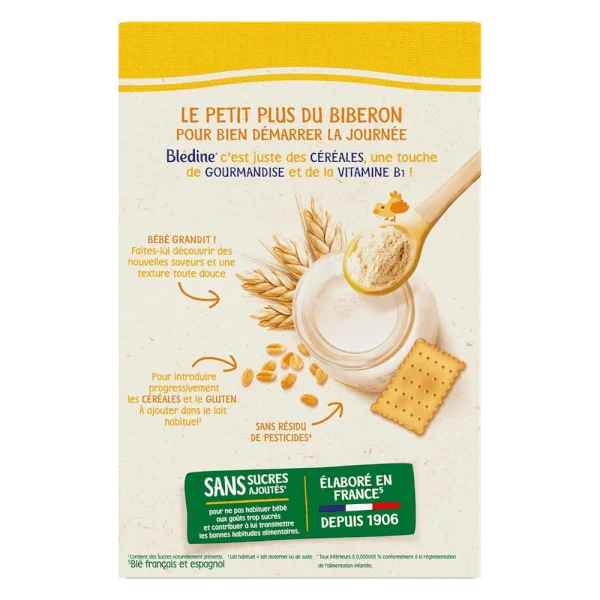 Bột lắc sữa Bledina vị bánh quy 400g (cho bé từ 6 tháng tuổi)