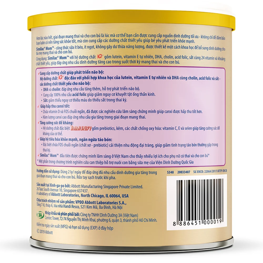 Similac Mom Hương Vani, 400g