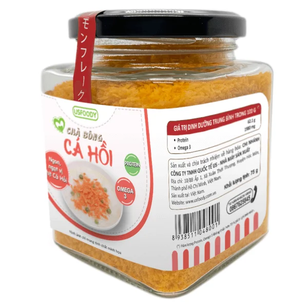 Chà bông cá hồi 75g