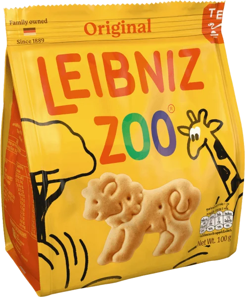 Bánh qui bơ hình thú Bahlsen Zoo 100g