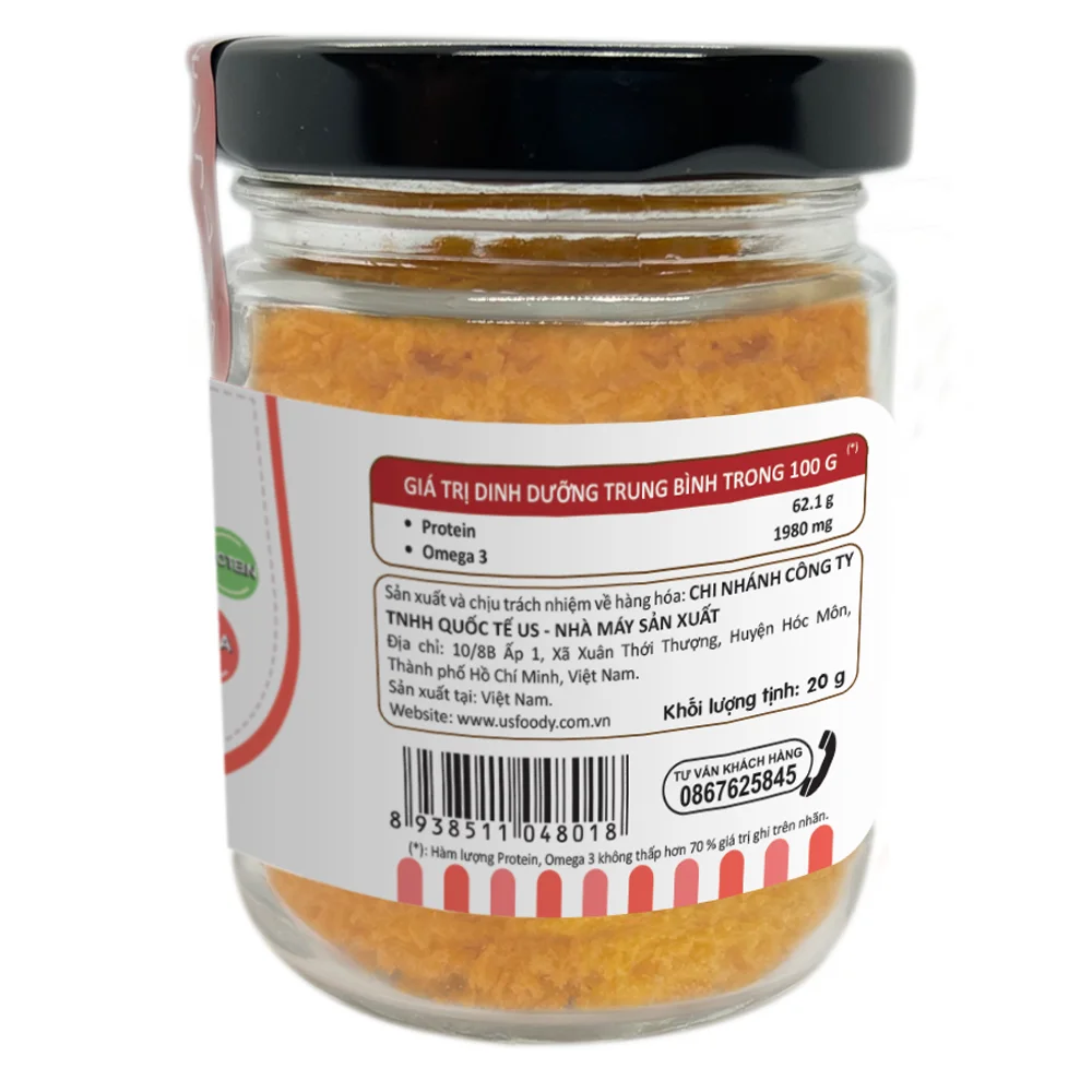 Chà bông cá hồi 20g