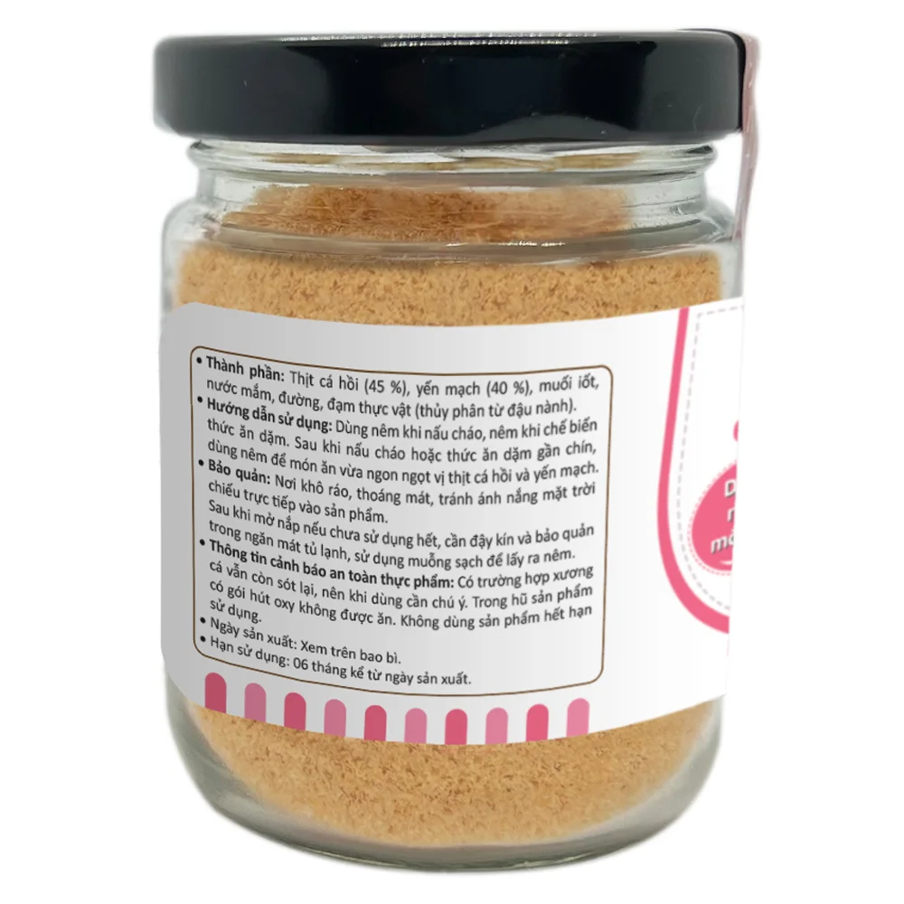 Bột thịt cá hồi và yến mạch 35g