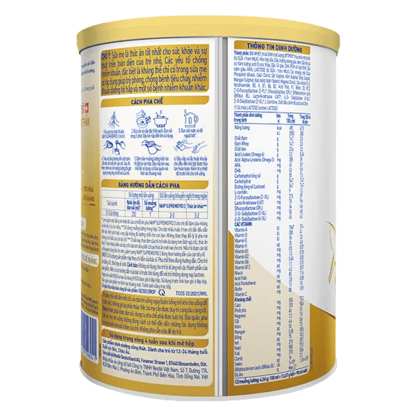 Sữa NAN SUPREME PRO số 2 800g (6-24 tháng) (giao bao bì ngẫu nhiên)