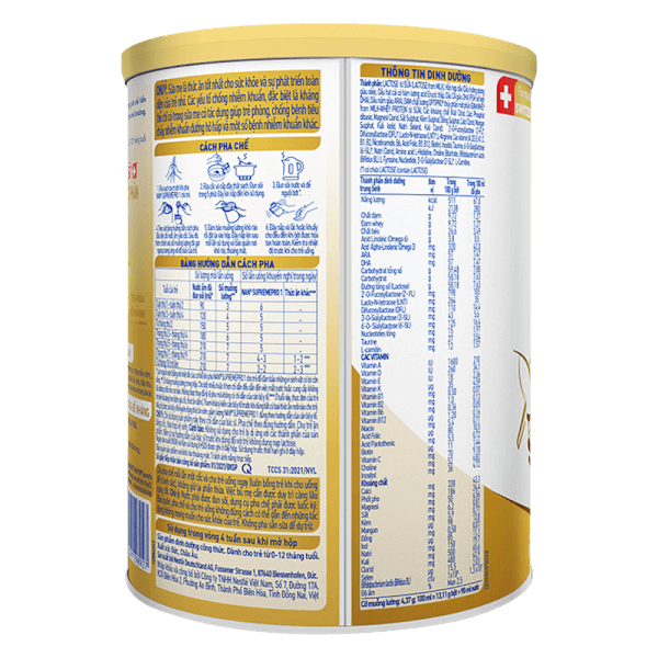 Sữa NAN SUPREME PRO số 1 800g (0-6 tháng) (giao bao bì ngẫu nhiên))