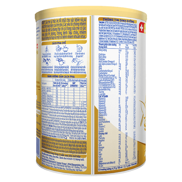 Sữa NAN SUPREME PRO số 1 400g (0-6 tháng) (giao bao bì ngẫu nhiên))