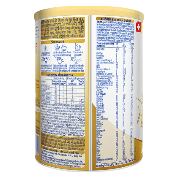 Sữa NAN SUPREME PRO số 1 400g (0-6 tháng) (giao bao bì ngẫu nhiên))