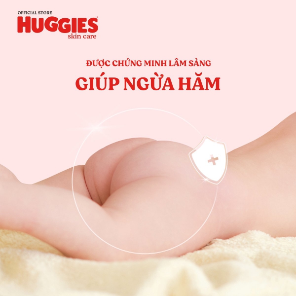 Tã quần Huggies Skincare gói cực đại (L, 9-14kg, 68 miếng)