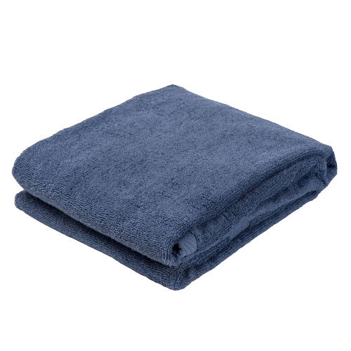 Khăn tắm thêu ngôi nhà Cotton Animo T2304_HV003 (60x120cm,Xanh dương)