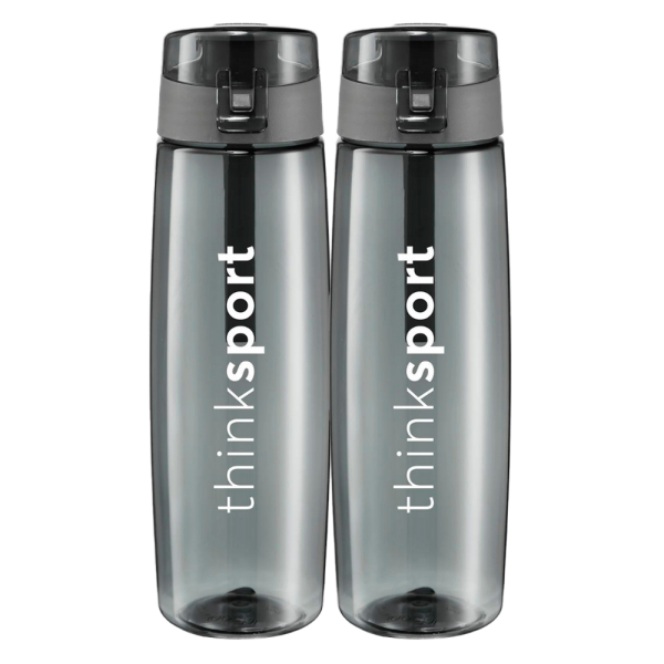 Combo 2 Bình nước thể thao Kita Active 700ml (INC, Ghi đậm)