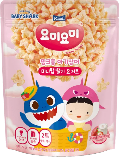 Thực Phẩm Bổ Sung Bánh Bỏng Bổ Sung Dha Yommy Maeil Vị Sữa Chua Dâu Tây