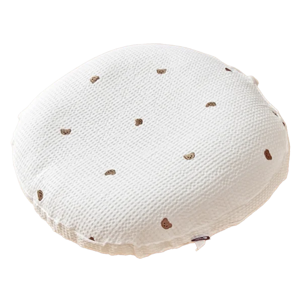 Gối chống trào ngược ROTOTO BEBE Airmesh gỗ sồi nguyên khối (Trắng,Gấu nâu)