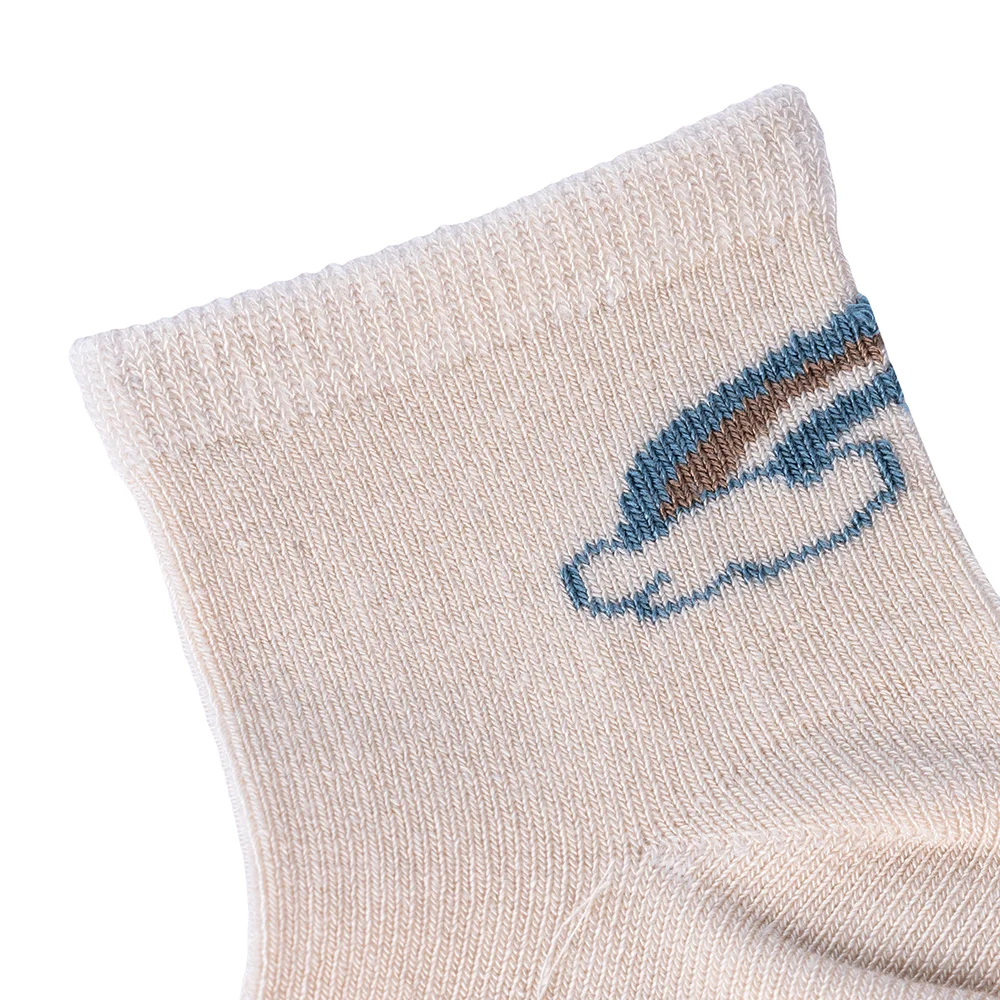 Set 2 đôi vớ sợi tre bé trai Animo XVV0524007 (6-12M,Nhiều màu)