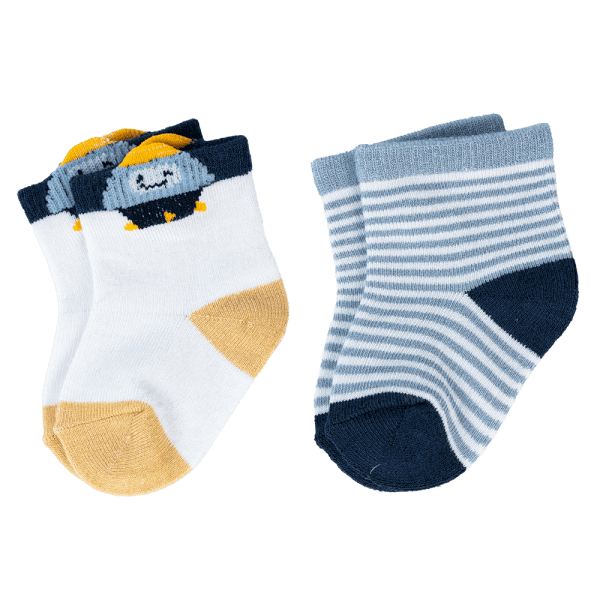 Combo 1 Set 2 đôi vớ sợi tre bé trai Animo XVV0524006 (0-6M,Nhiều màu) và 1 Set 2 đôi vớ lưới bé gái sợi tre Animo I0921018 (2-3Y,Nhiều màu)