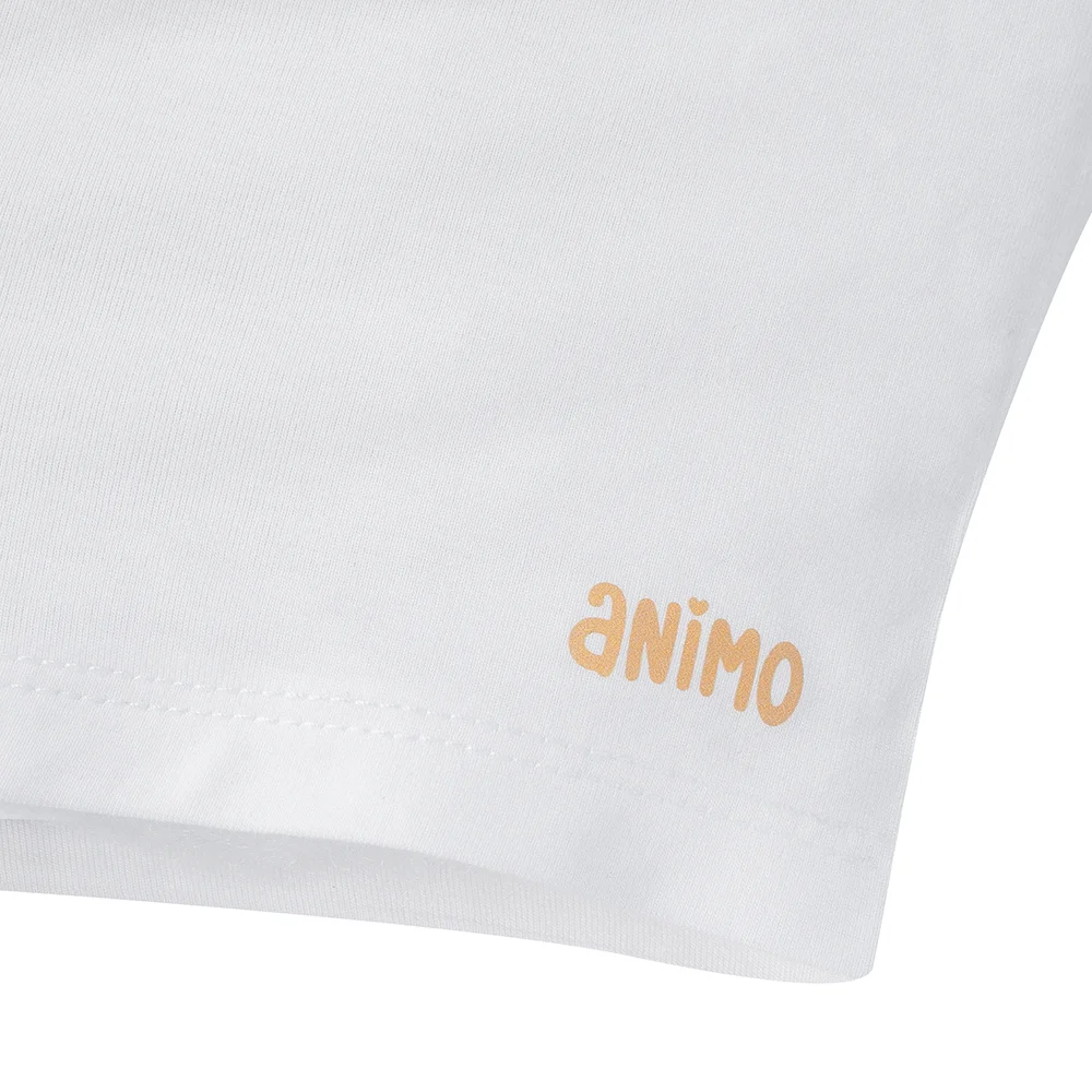 Combo 2 Set 3 quần sơ sinh ngắn Animo Easy HN0524015 (0-3M,Trắng)