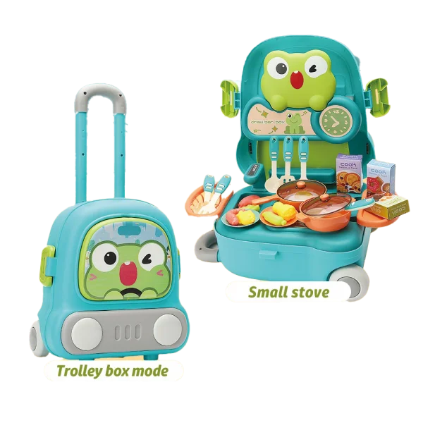 Vali hình ếch nhà bếp cao cấp kèm quai đeo HW23130417 C404