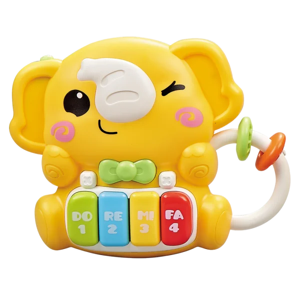 Chú voi con phát nhạc đèn HW23172270 C404 (Vàng)