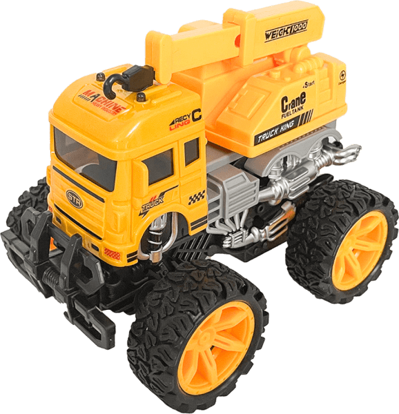 Xe cẩu địa hình chạy trớn có 2 chế độ xe cao và thấp YN450170 C404 (Vàng)