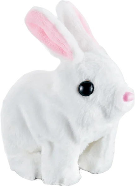 Bộ lồng chăm sóc thỏ con biết đi, biết kêu kèm phụ kiện YN550764 C404 (Hồng)