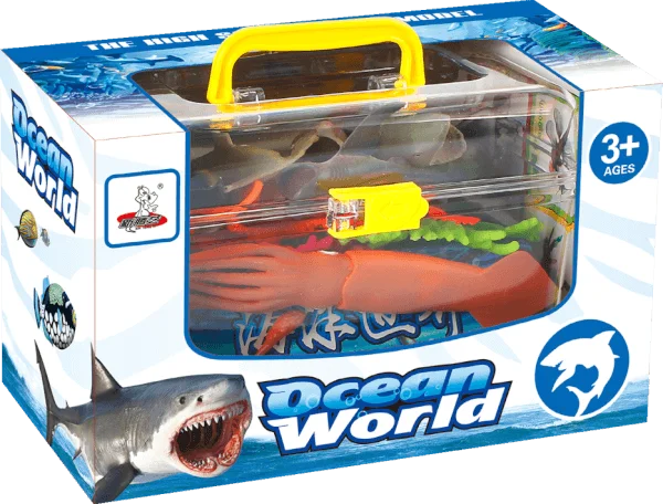Hộp thế giới sinh vật biển 11pcs CY184475 C404