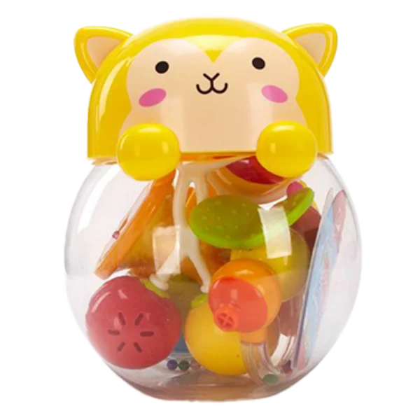 Hộp xúc xắc hình cáo con ngộ nghĩnh 5pcs CY163538 C404