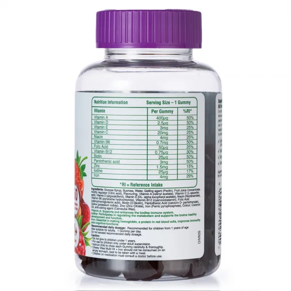 GUMMIES CHEWY VITES KIDS MULTI-VIT + IRON