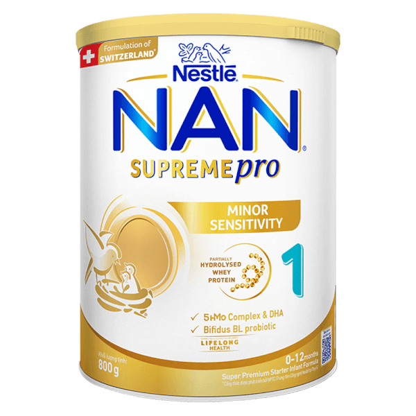 Sữa NAN SUPREME PRO số 1 800g (0-12 tháng)