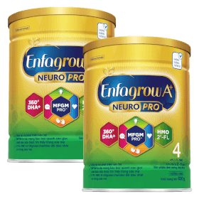 Quà tặng khi mua Combo 4 Sữa Enfagrow A+ số 4 830g (2-6 tuổi) 2Flex