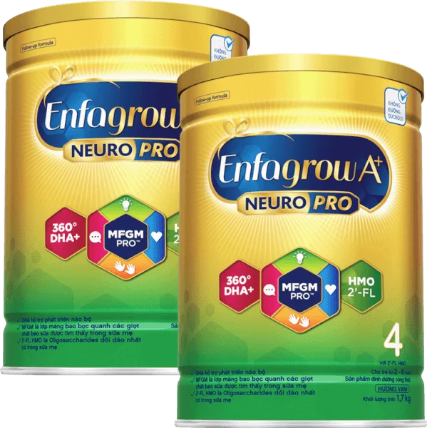 Combo 2 Enfagrow A số 4 1700g 2flex