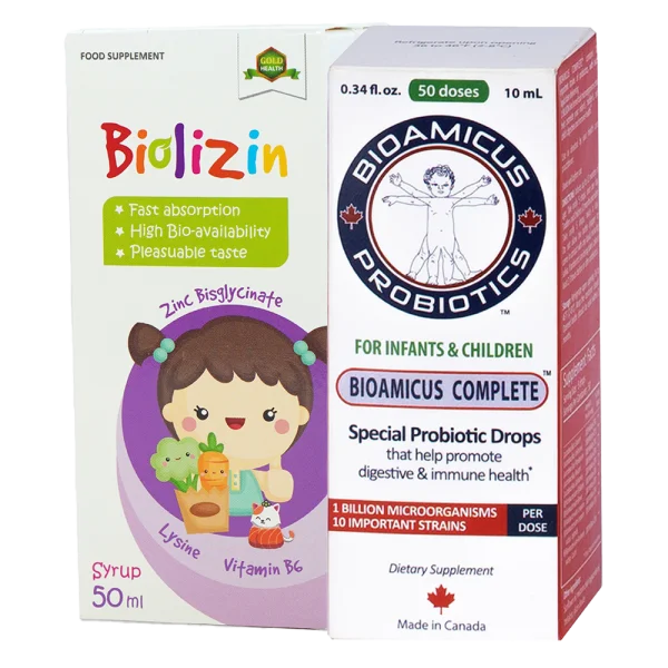 Combo 1 Bioamicus Complete và 1 Biolizin