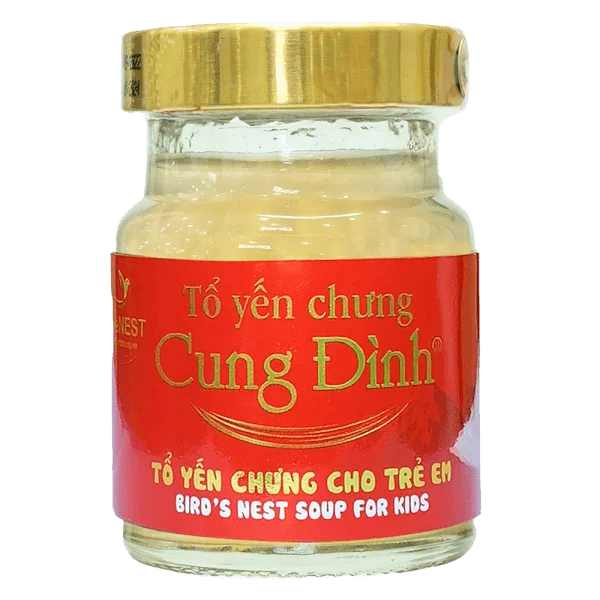 Tổ yến chưng Cung Đình For Kids (6 hũ/lốc)