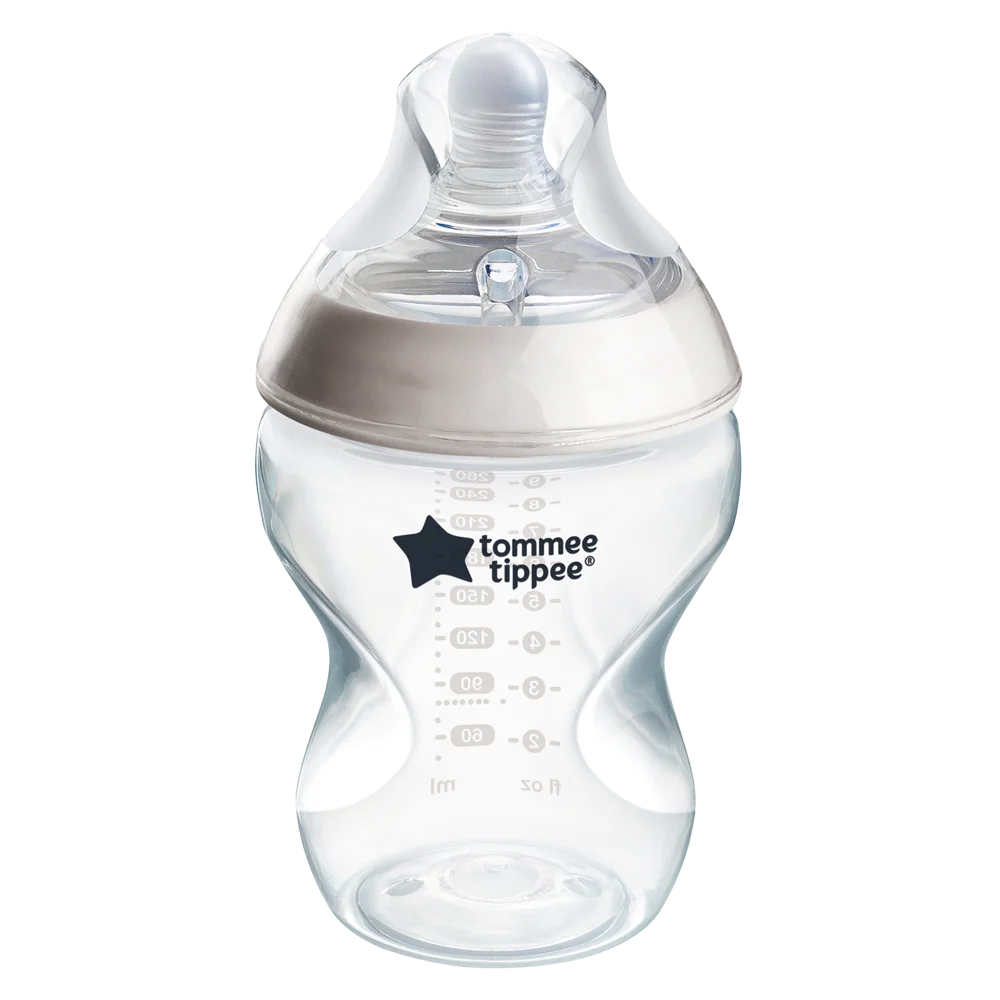 Bình sữa PP ty siêu mềm tự nhiên Tommee Tippee Natural Start 260ml, núm ty đi kèm 3-6 tháng