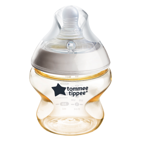 Bình Sữa PPSU Ty Siêu Mềm Tự Nhiên Tommee Tippee Natural Start 150ml, Núm Ty Đi Kèm 0-3 Tháng