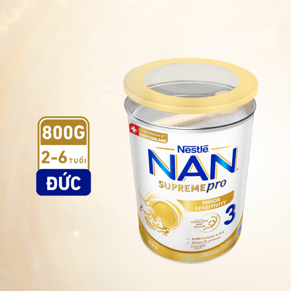 Combo 2 Sữa NAN SUPREME PRO số 3 800g (2-6 tuổi)