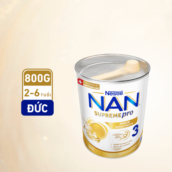 Combo 2 Sữa NAN SUPREME PRO số 3 800g (2-6 tuổi)