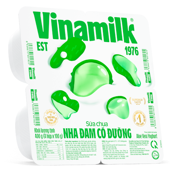 Sữa chua Vinamilk Nha đam 100g (giao bao bì ngẫu nhiên)