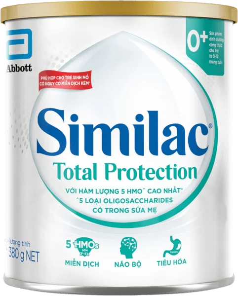 Sữa Similac Total Protection 0+ 380g (0-12 tháng)