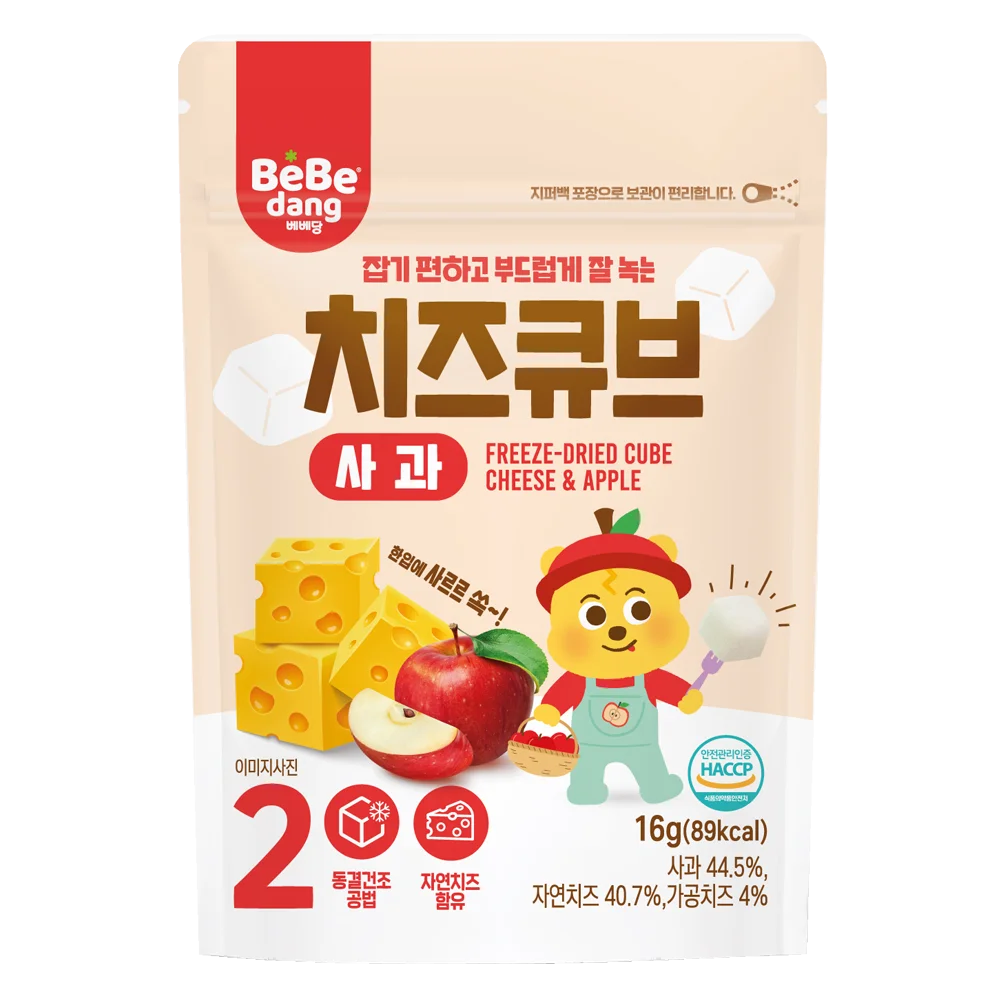 Phô Mai Sấy Lạnh Bebedang Vị Táo