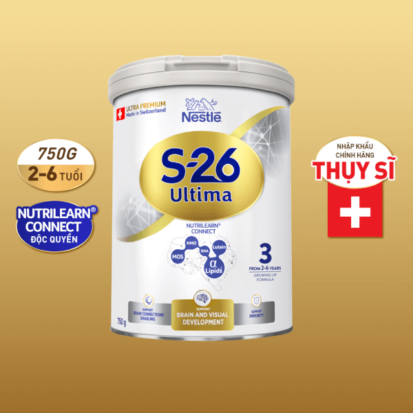 Sữa Nestle S-26 ULTIMA số 3 750g (2 - 6 tuổi)