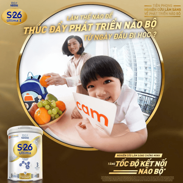 Sữa Nestle S-26 ULTIMA số 3 750g (2 - 6 tuổi)