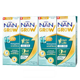 Quà tặng khi mua Combo 2 Thực phẩm bổ sung Nestlé NANGROW 6 (4x180ml)