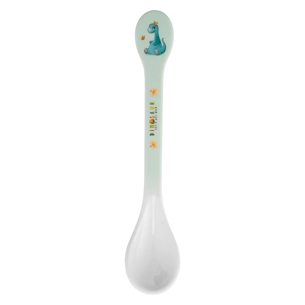 Thìa ăn dặm melamine cao cấp Moreware (2 cái/vỉ, 9013, khủng long) (giao mẫu ngẫu nhiên)