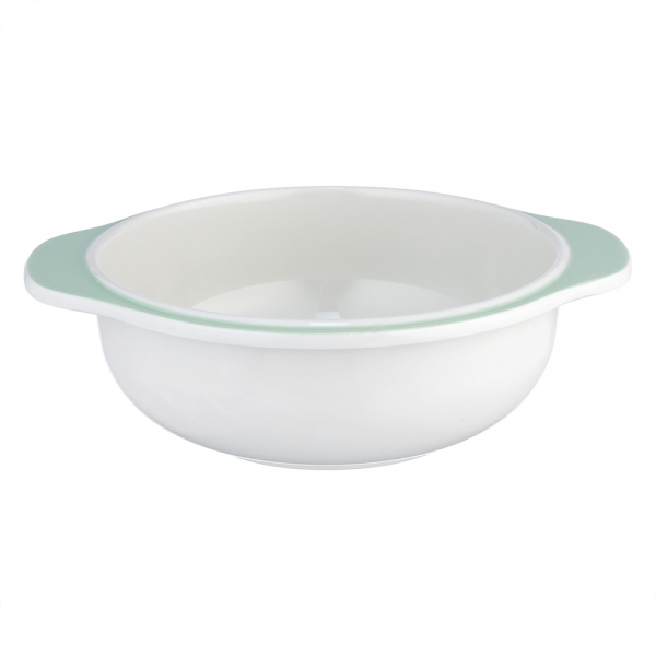 Bát ăn dặm melamine cao cấp Moreware (W6082, tay cầm, khủng long)