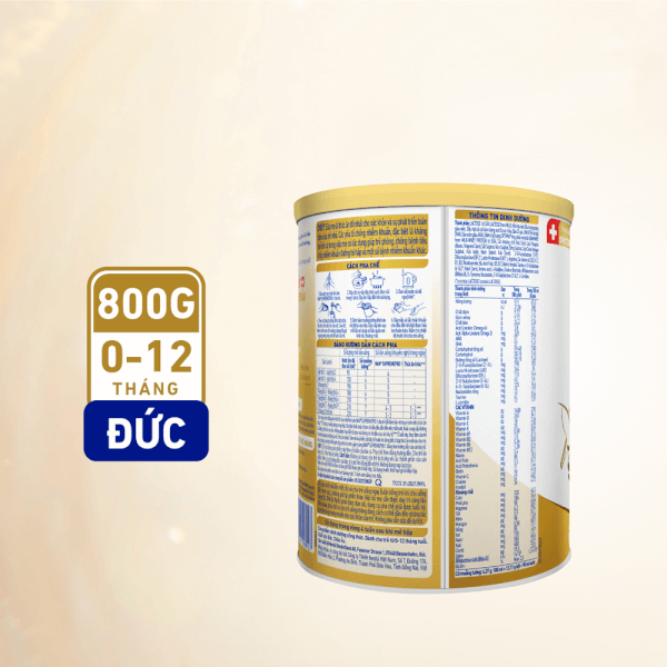 Sữa NAN SUPREME PRO số 1 800g (0-12 tháng)