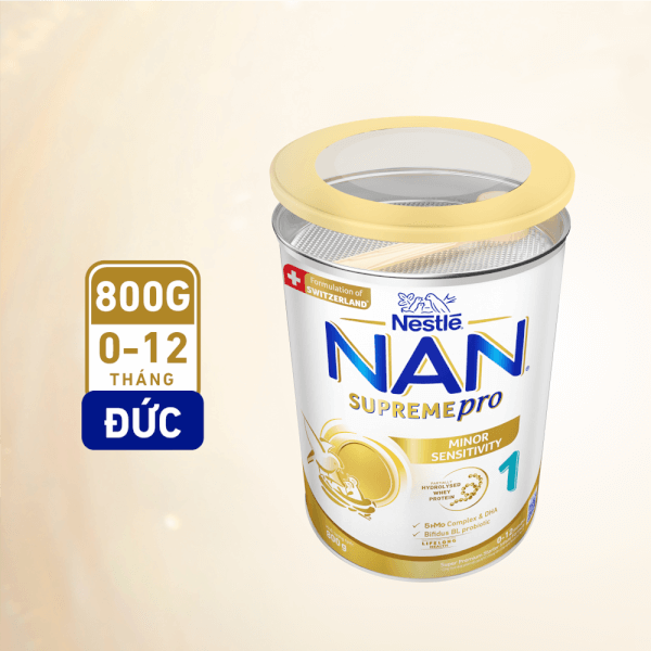 Sữa NAN SUPREME PRO số 1 800g (0-12 tháng)