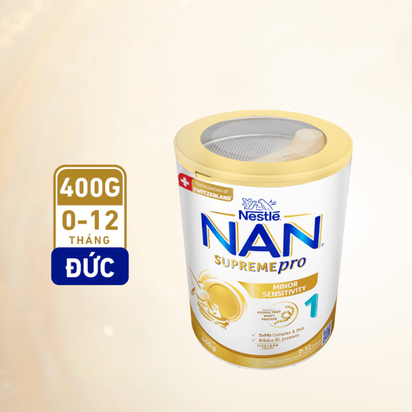 Sữa NAN SUPREME PRO số 1 400g (0-12 tháng)