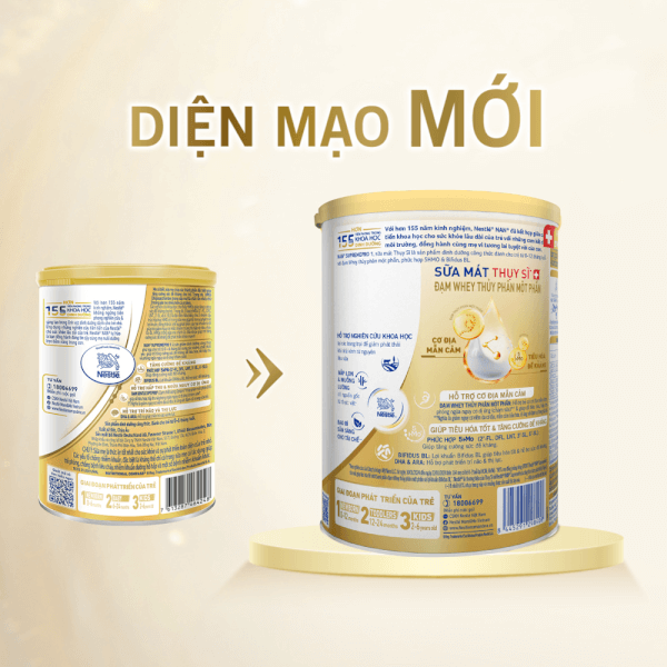 Sữa NAN SUPREME PRO số 1 400g (0-12 tháng)